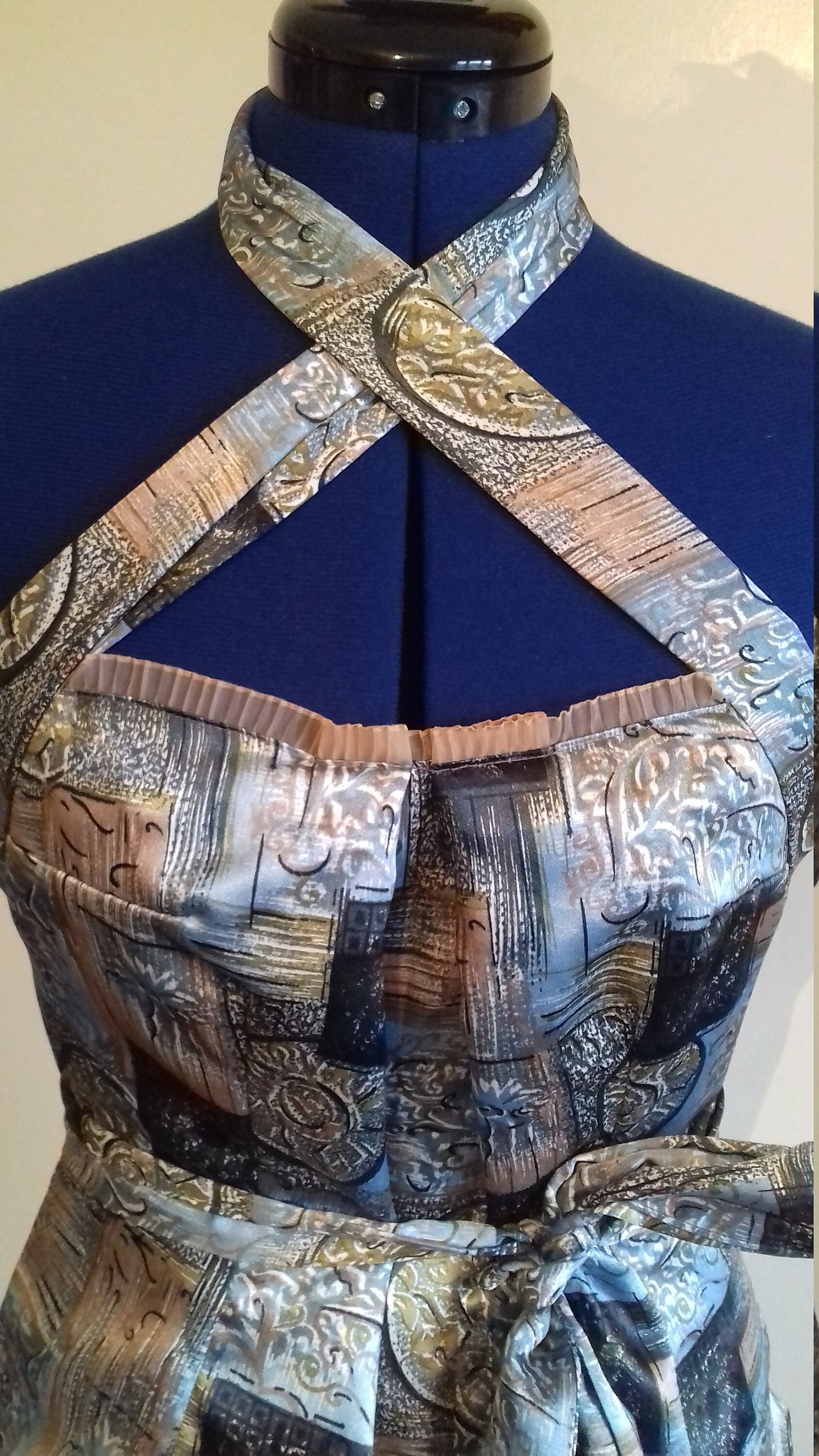 Halterneck Party Dress
