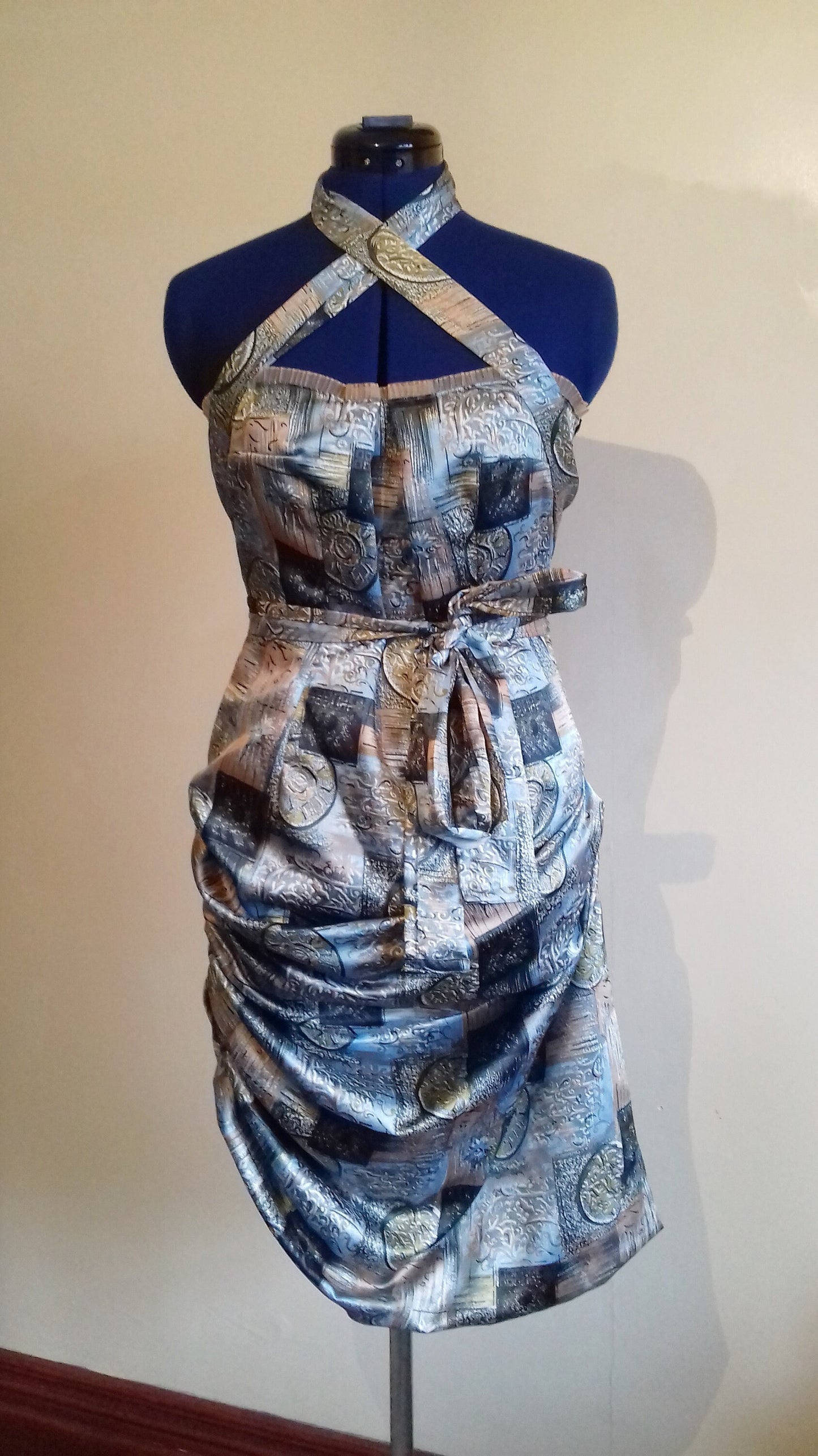 Halterneck Party Dress