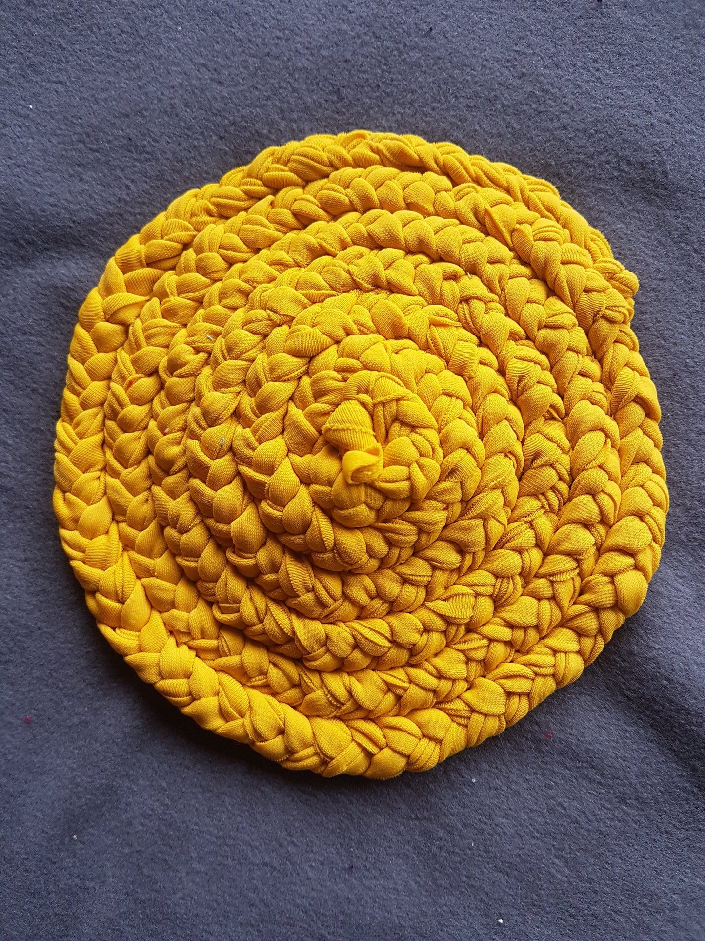 Handmade Braided Fabric Coaster