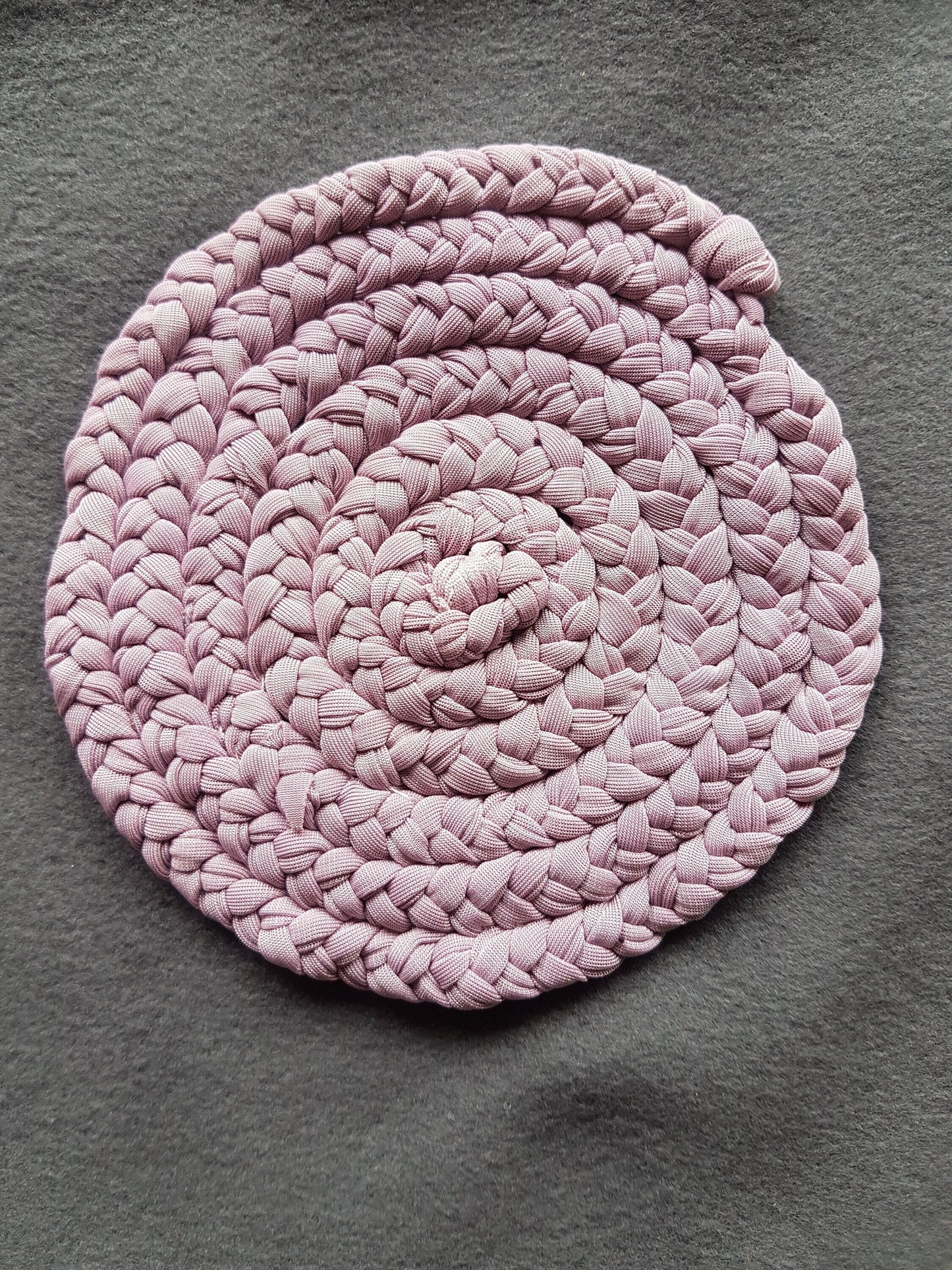 Handmade Braided Fabric Coaster