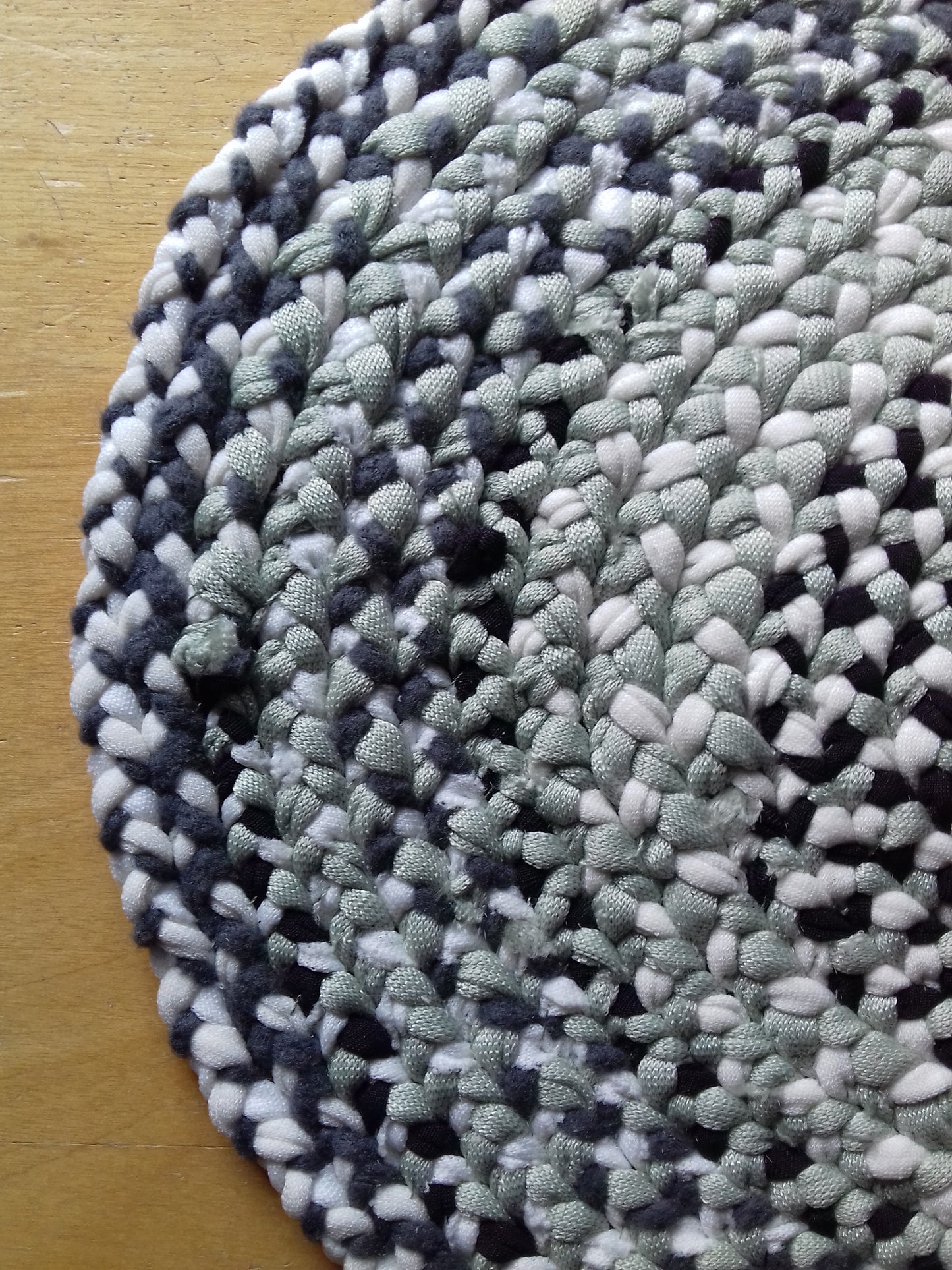 Handmade Coaster Grey, Purple, Sage Green, White