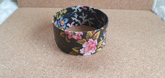 Black Marine Flowers Bangle