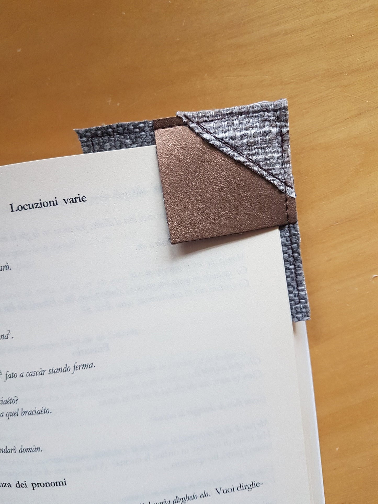 Handmade Fabric Bookmark