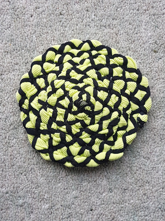 Handmade Braided Fabric Coaster