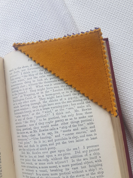 Handmade Fabric Bookmark