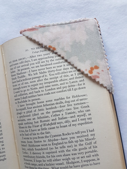 Handmade Fabric Bookmark