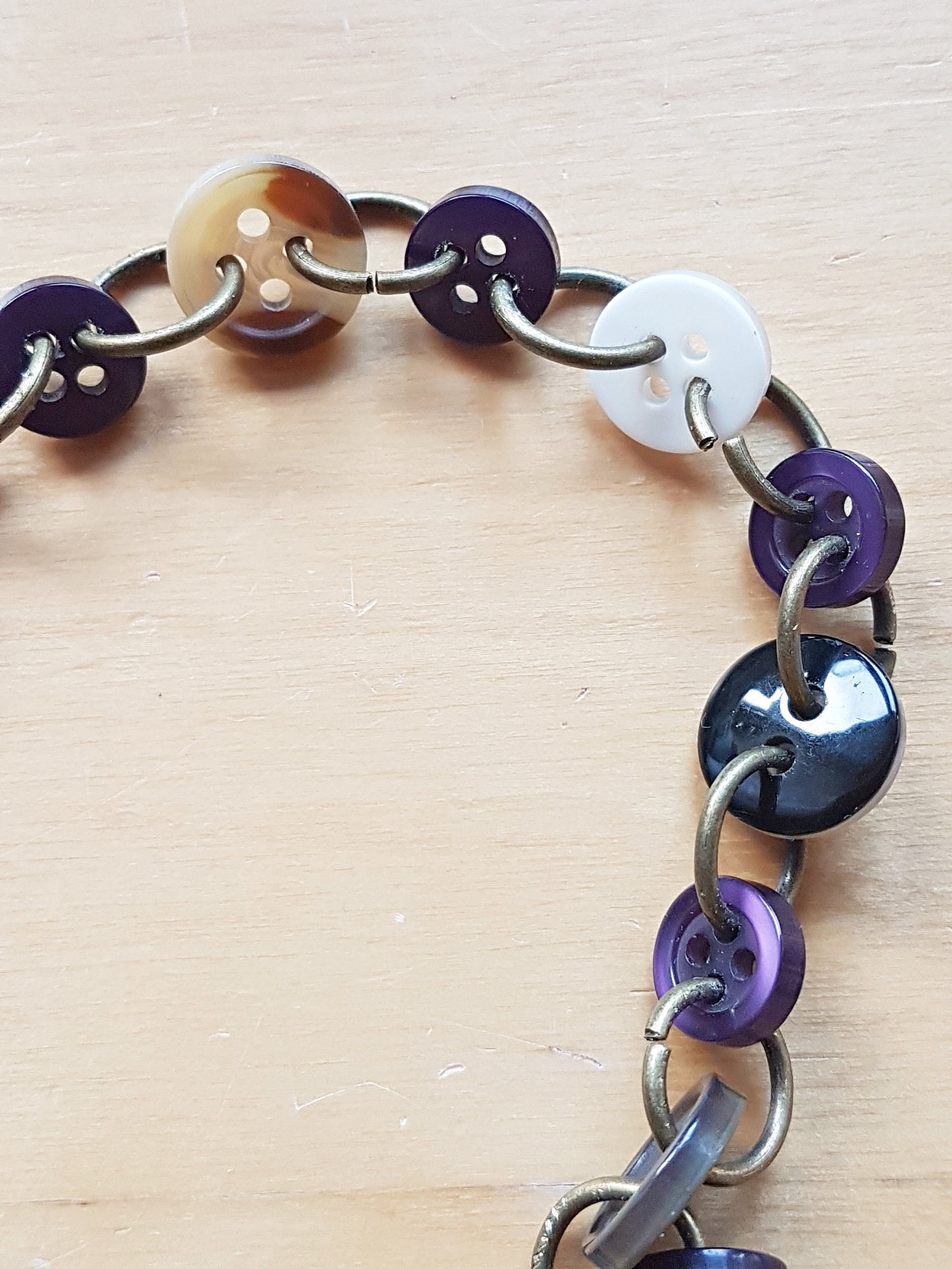 Vintage Button Handmade Bracelet